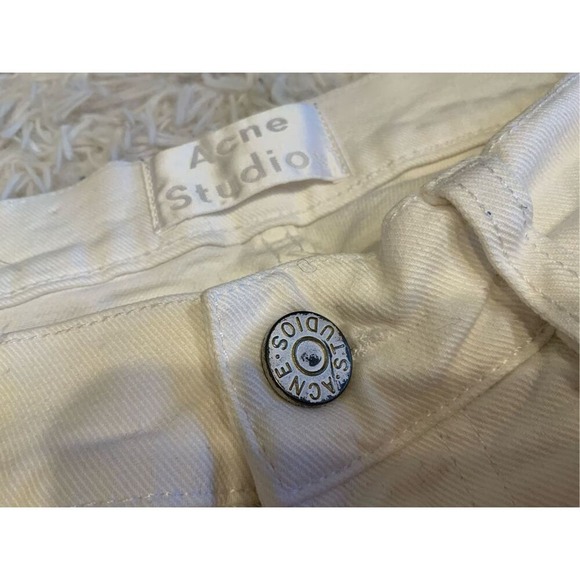 COPY - Acne Studios White Jeans - Picture 6 of 9